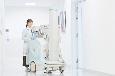 デジタル(FPD搭載)回診車